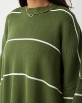 Harper Sweater - Caper/Cream